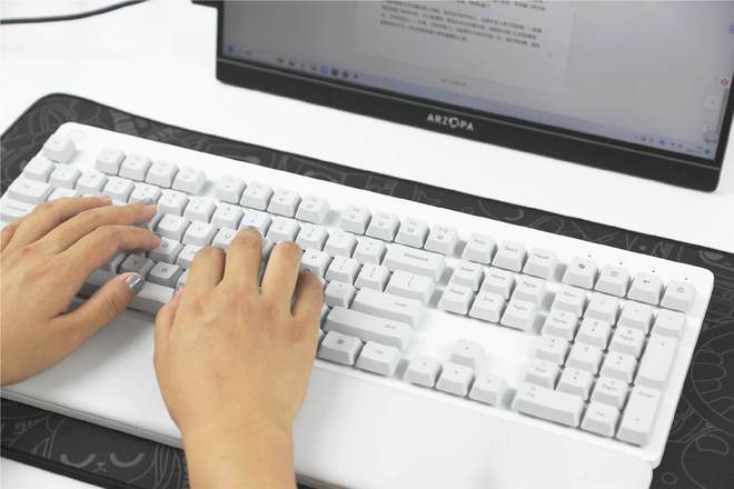 鼠让我每天多摸鱼1小时真的绝新葡京打工人狂喜！小米这套键(图11)