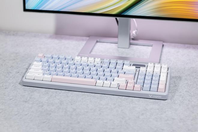 机械键盘评测：线性手感与静音输入的结合新葡京雷柏V700DIY-98无线三模(图11)