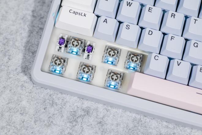 机械键盘评测：线性手感与静音输入的结合新葡京雷柏V700DIY-98无线三模(图9)