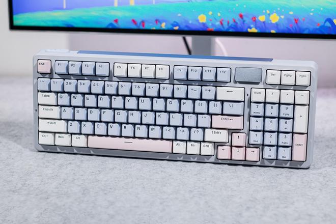 机械键盘评测：线性手感与静音输入的结合新葡京雷柏V700DIY-98无线三模(图13)