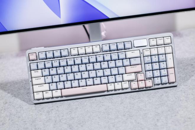 机械键盘评测：线性手感与静音输入的结合新葡京雷柏V700DIY-98无线三模(图20)