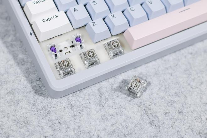 机械键盘评测：线性手感与静音输入的结合新葡京雷柏V700DIY-98无线三模(图19)